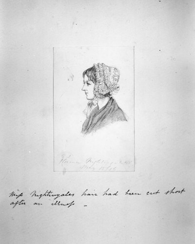 Florence Nightingale, ca. 1855 door George Cadogan